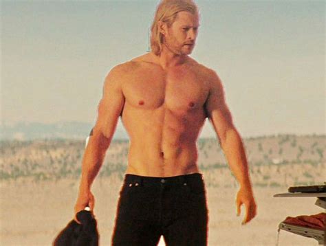 Chris Hemsworth Bodybuilding Telegraph