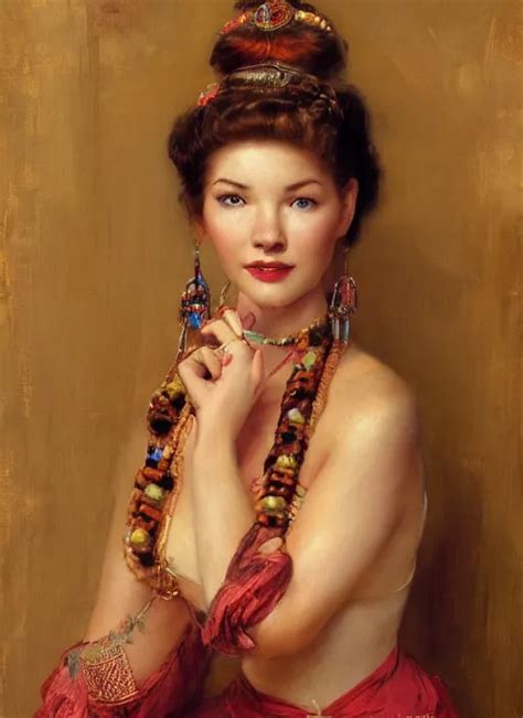 Beautiful Portrait Of 2 5 Year Old Anne Baxter As Stable