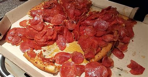 Asked For Extra Pepperoni Pizza Hut Got The Memo Imgur