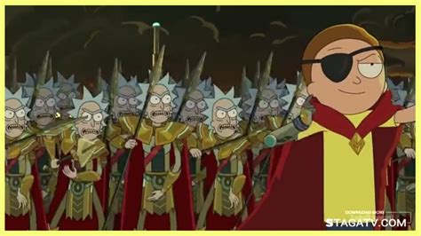 Evil Morty Army Rick And Morty Youtube