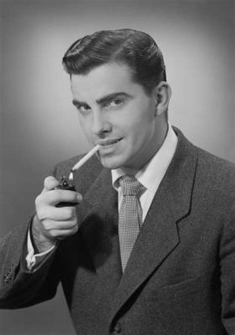 Mens 40s hairstyles try vintage 12 men s vintage hairstyles from 1940s. 1940s mens hairstyles - Google Search | Thick hair styles ...
