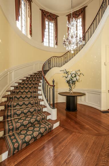 Oval Shape Stair Hall Rotunda Stairs Stairs Design Stair Gallery