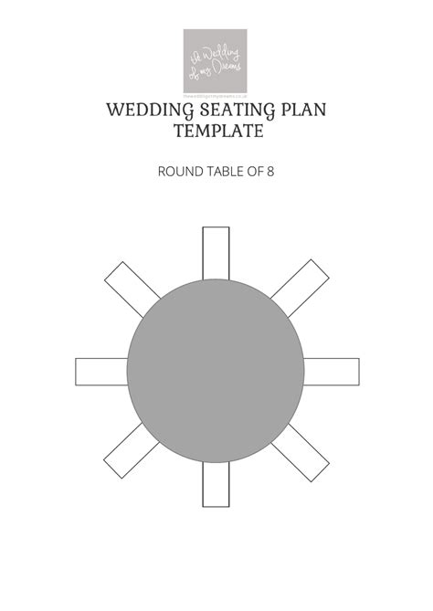 Wedding Seating Plan Templates Download Printable Pdf Templateroller