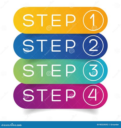 5 Steps In Progress Arrow Template Infographic Design Template With 5