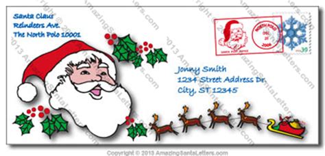 We can not have a collection of printable christmas envelopes without printable elf envelope. Amazing Santa Post Office