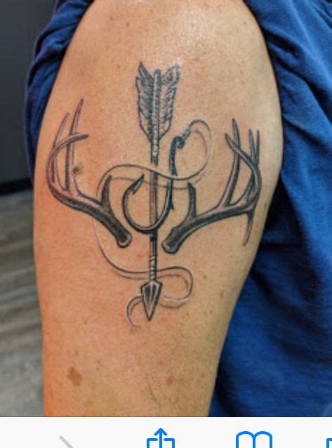 Deer Hunting Tattoo Designs For Men