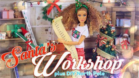 Diy How To Make Santas Workshop Room In A Box Plus The North Pole
