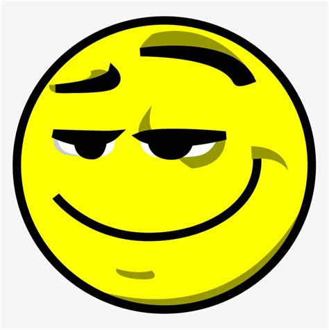 Laughing Smiley Face Emoticon Smug Smiley Transparent Png 757x743