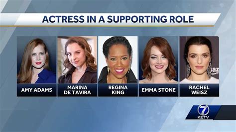 Oscars Preview Supporting Actress Nominees
