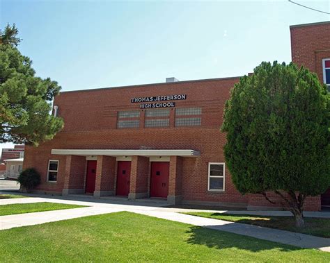 Thomas Jefferson High School El Paso Texas La Jeff Jefferson High School Jefferson El
