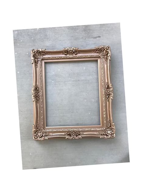 16x20 Rose Gold Chic Frames Baroque Frame For Canvas Frame Etsy