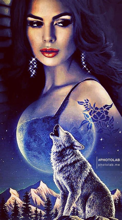 Pin By Nandah Teixeira On Liberty Wolves And Women Digital Art