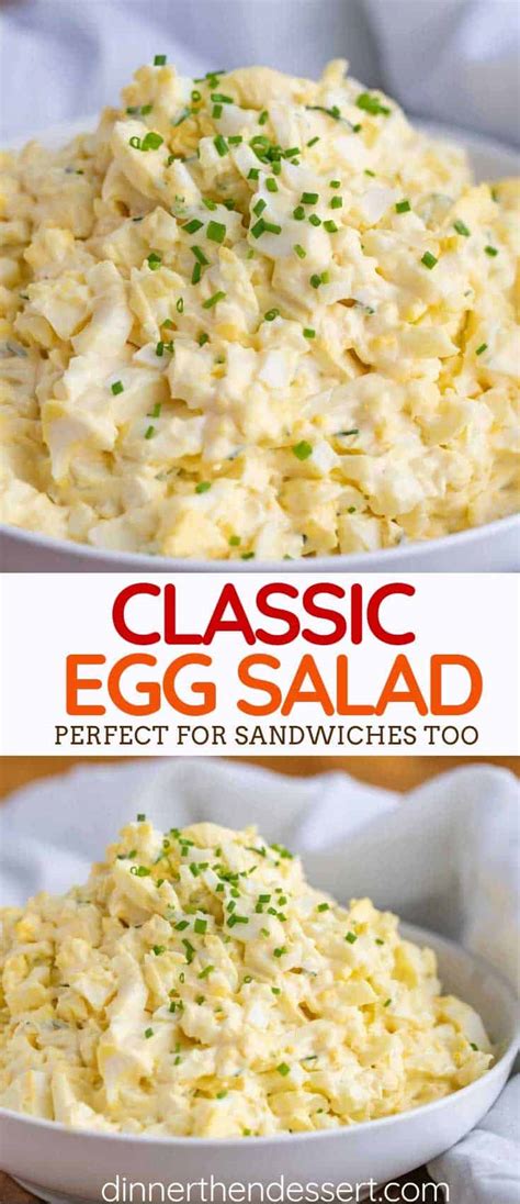 Great for people with egg or dairy. THE BEST Classic Egg Salad (For Sandwiches Too) - Dinner ...