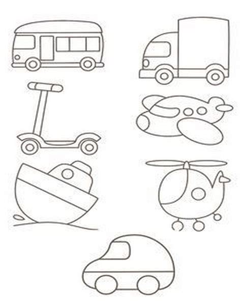 Compartilhar Imagens Imagen Desenhos De Meios De Transportes Para Imprimir Br Thptnvk Edu Vn