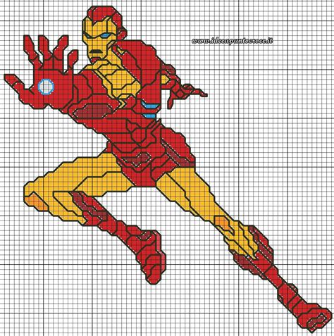 Schema Ironman More Cross Stitch For Kids Cross Stitch Baby Counted