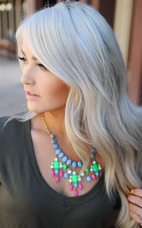 How to fix swimmer's hair. Hair Trend for Spring: Silver Blond
