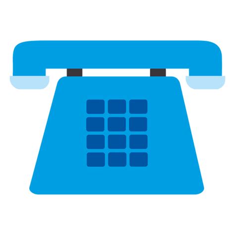 Icono De Teléfono Azul Descargar Pngsvg Transparente