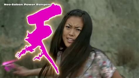 power rangers super samurai all pink ranger morphs erika fong superheroes episodes youtube