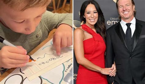 Joanna Gaines Shares Adorable Clip Of Her Son Crew Making His Father A Birthday Card I Love You