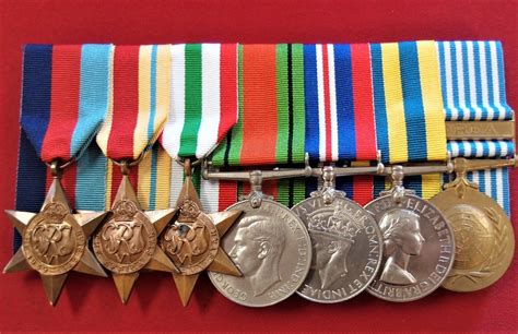 Sold Ww2 And Korean War British Army Medal Group Of 7 To Royal