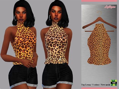 The Sims 4 Leopard And Cheetah Print Cc All Free Fandomspot
