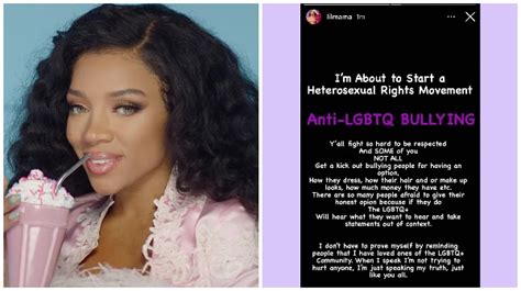 Lil Mama Is Starting A ‘heterosexual Rights Movement In Response To