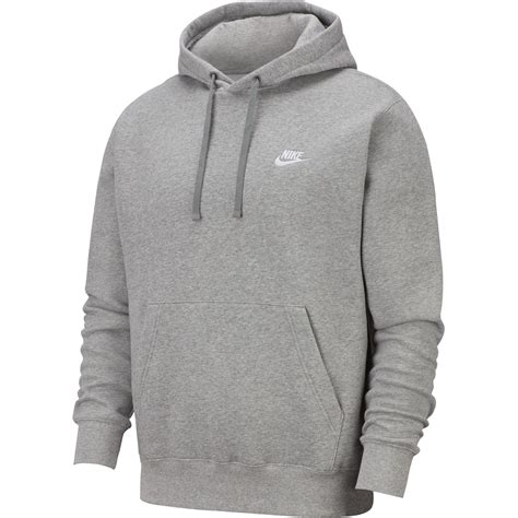 Nike Hoodie Mens Grey Cashmere Sweater England