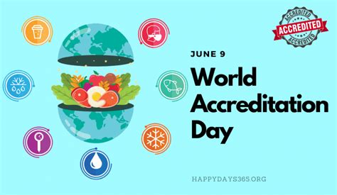 World Accreditation Day June 9 2023 Happy Days 365