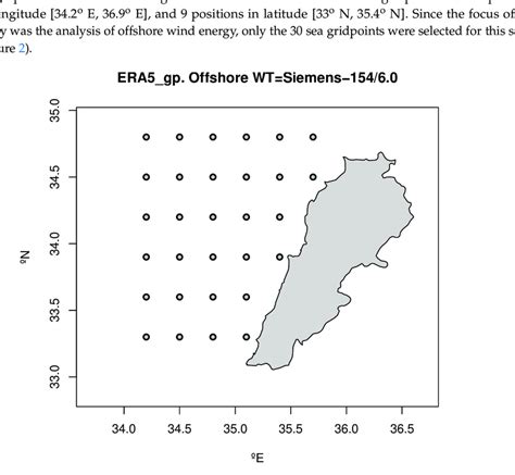 Location Of Era5 Gridpoints On The Study Area Download Scientific