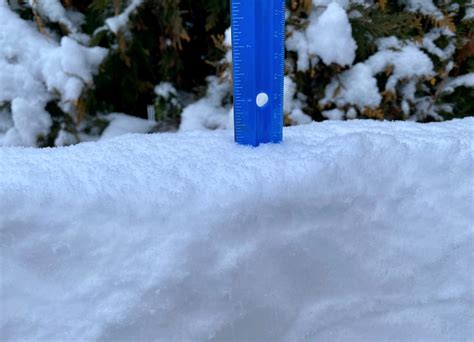 How To Measure And Submit Snow Totals To The National Weather Service