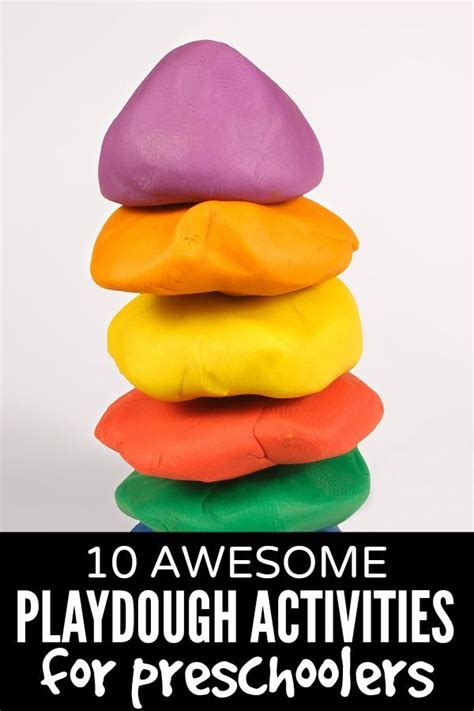 10 Awesome Playdough Activities For Preschoolers Playdough Activities