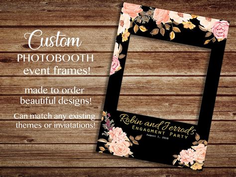 Event Photo Booth Frame Etsy