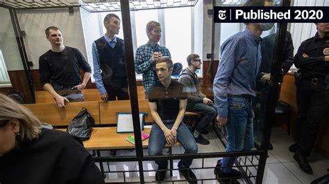 russia sentences anti fascists on bogus terror charges critics say the new york times