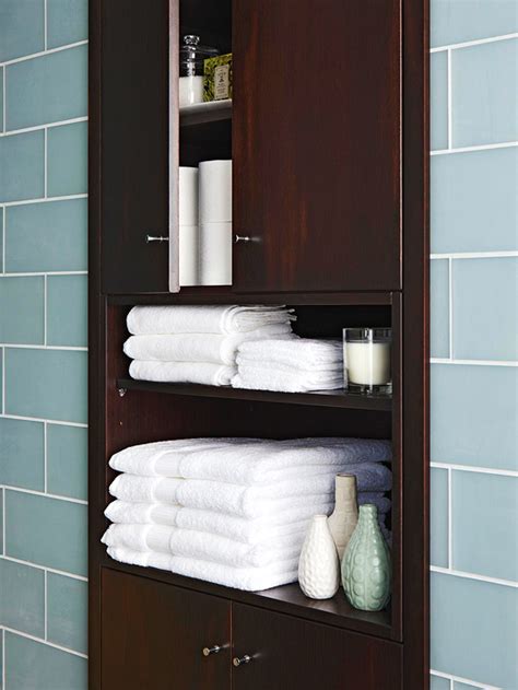 Cabinetry is one of the most important elements in your bathroom, so it's important how to build built in bathroom shelves and a cabinet for your bathroom! Built In Bathroom Cabinet - Contemporary - bathroom - BHG