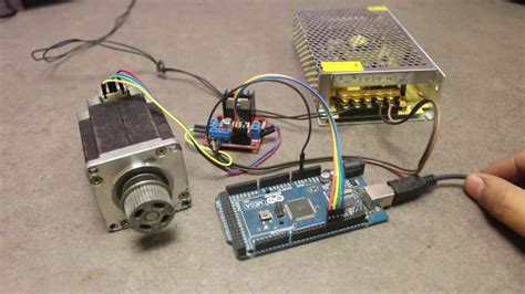 How To Run Stepper Motor With Arduino Using L N Driver Module YouTube