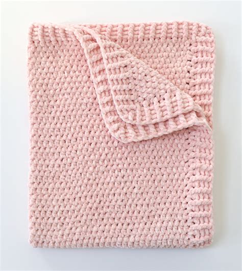 Easy Chunky Crochet Velvet Blanket Daisy Farm Crafts