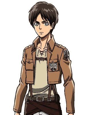All content must be related to the attack on titan series. 進撃の巨人のエレン・イェーガーが兵団服の下に着ているよう ...