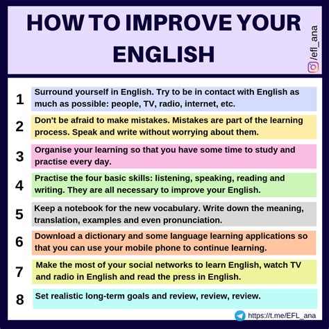 This free ebook covers some of the most important aspects of learning spoken english like idioms, essential grammar rules, slang, phrasal verbs, tongue twisters. Ana's ESL blog: How to improve your English