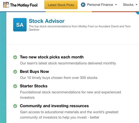 Motley Fool Stock Advisor Review Howthemarketworks