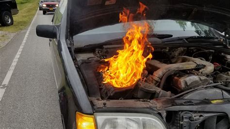 Northamptonshire fire service said it. Car Caught On Fire By Lit Cigarette, Green Country Couple ...