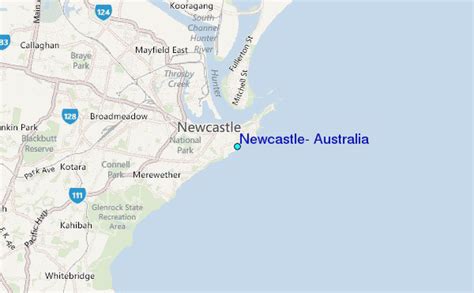 Newcastle Australia Tide Station Location Guide