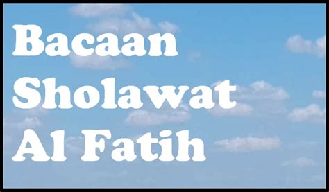 Sholawat Al Fatih ®️ Read Quran