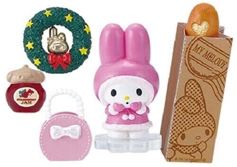 Re Ment Sanrio My Melody Winter Vacation Miniature Rement New Full Set