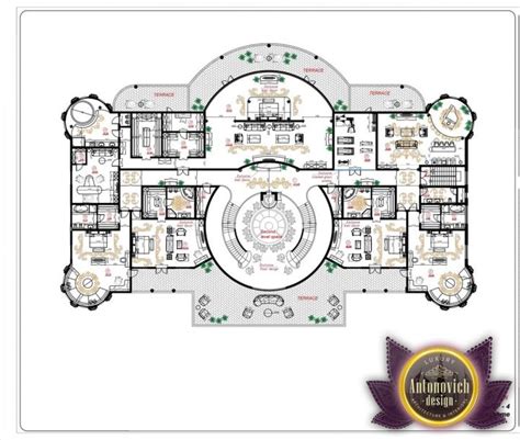 Luxury House Plan 5 By Antonovich Designs House Plans Luxury House