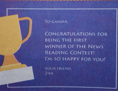 28+ Ucapan Selamat Atas Juara 1 Dalam Bahasa Inggris - Chika Ciku