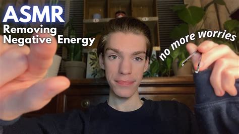 Asmr Plucking Away Your Negative Energy For Relaxation 😴 Youtube