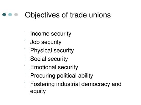 Ppt Trade Unions Powerpoint Presentation Free Download Id9089967
