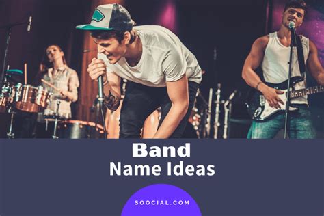 825 Cool Band Name Ideas To Get The Crowd Dancing Soocial 2023
