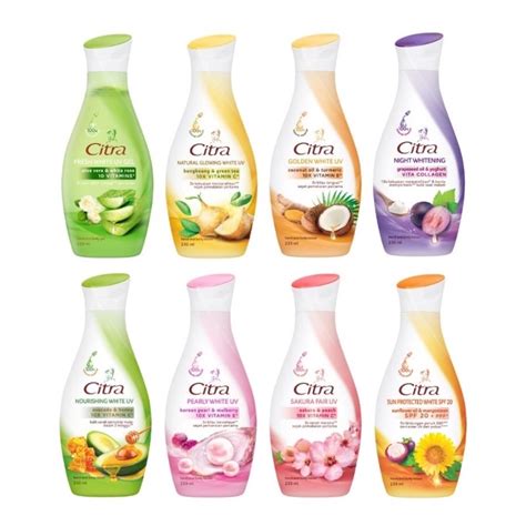 Jual Citra Hand Body Lotion 230ml 120ml Bengkoang Natural Glowing