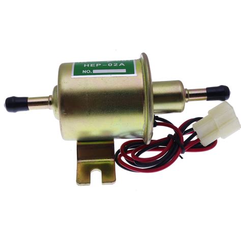 Universal 12v 25 4 Psi Gas Inline Low Pressure Electric Fuel Pump